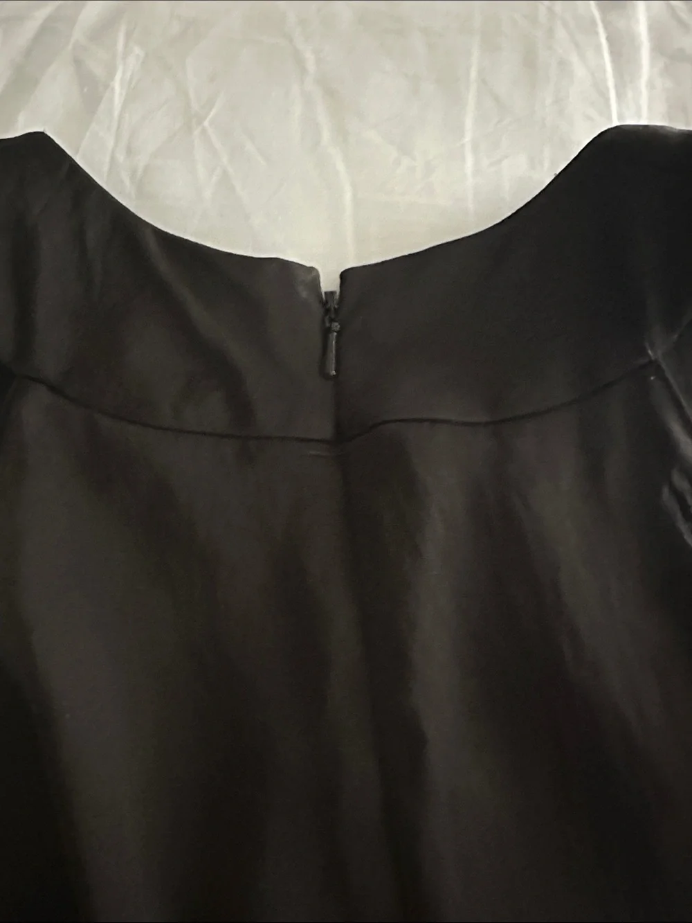 Michael Kors Black Beaded Collar sleeveless top